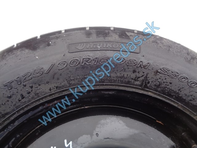 dojazdovka na ford mondeo mk4, 4,0Bx16x25, T125/90 R16